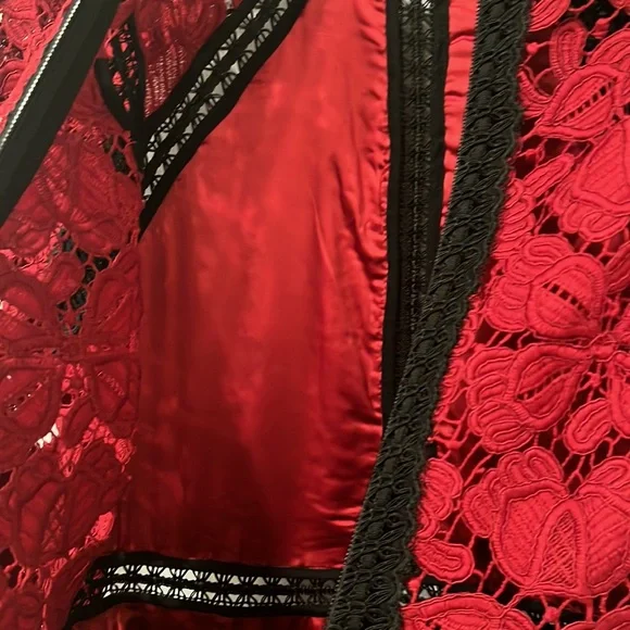 Alexis Randie red lace dress size XS - Picture 7 of 8